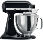 KitchenAid 5KSM175PSEOB mixer Stand mixer 300 W Black, Stainless steel
