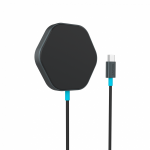 Canyon HEXAGON 110 wireless charger, dark grey blue