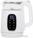 ADLER AD 1305 electric kettle white/silver