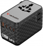 Verbatim Charge'n'Travel Adapter 170W black