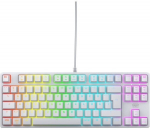 Cherry XTRFY K4V2 mechanical keyboard, DE layout, white, MX2A Red