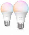 Philips Hue E WCA 806 A60 2P EU | E27 | 8 W | Bluetooth, Zigbee