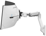 Ergotron HX Monitor Arm with VHD Joint (White) for 1000R Curved