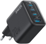 Anker Zolo 70W 4-Port Mini Charger Black