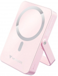 Verbatim Charge 'n' Go Magnetic Wireless Power Bank with stand - 10000 mAh Pink