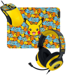 Razer Gaming Bundle - Kraken Kitty VX4 Headset, Gigantus V2 Mousepad & Cobra Gaming Mouse - Pok&eacute;mon Kanto Starters Editi