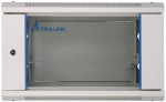 Extralink Rackmount cabinet 6U 600x600 Gray wall mounted