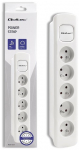 QOLTEC 50276 Power strip 5 sockets 1.8m
