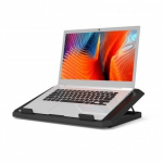 Port Designs 901099 notebook cooling pad 43.2 cm (17") 800 RPM Black