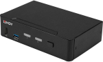 Lindy - KVM / audio / USB switch - 2 ports