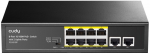 Cudy FS1010P network switch Fast Ethernet (10/100) Power over Ethernet (PoE) Black