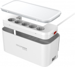 RealPower Steckdosenw&uuml;rfel PowerBox 522 2xUSB-A 2xUSB-C