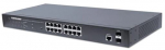 Intellinet Switch Gigabit managed 16x RJ45 PoE+/2 slots SFP