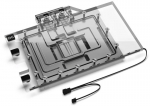 Alphacool Eisblock Aurora Acrylic+Nickel Full-Block Water Cooler with RGB for ROG Strix RTX 4070 Ti