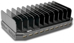 Tripp Lite 10 Port USB Charging Station with Adjustable Storage