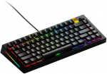 Glorious GMMK 3 HE 75% Custom Gaming Keyboard - Pre-Built, ANSI (US), Fox HE Switches, Black