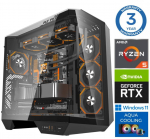 INTOP AQUA Ryzen 5 9600X 32GB DDR5 1TB SSD M.2 NVME+2TB RTX5070 12GB WIN11