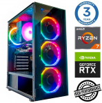 INTOP Ryzen 7 5700X 16GB 500SSD M.2 NVME+2TB RTX3050 6GB no-OS