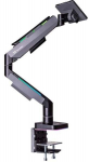 Thermaltake Single RGB gaming monitor arm, black, 17-49"