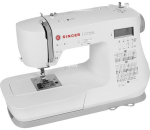 Singer C7255 sewing machine, 200 stitches, 8 buttonholes, white