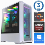INTOP Ryzen 5 3600 64GB 1TB SSD M.2 NVME+2TB RX6600 8GB WIN11