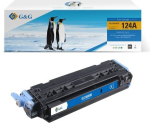 G&G Toner compatible with HP 124A Q6000A Canon 707BK