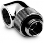 EK Water Blocks EK-AF Classic Angled 90&deg; Adapter - Black Nickel