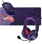 Razer Gaming Bundle - Kraken Kitty V2 Headset, Gigantus V2 Mousepad & Cobra Gaming Mouse - Pok&eacute;mon Gengar Edition