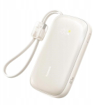 Baseus FC21 20,000mAh 22.5W USB-A/C silver detachable Lightning
