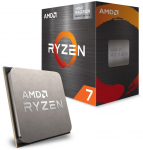 AMD Ryzen 7 5700G 3.8-4.6GHz 8-Core 16-Thread 65W AM4 CPU with Wraith Stealth Cooler
