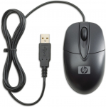 HP Optical USB Travel Mouse Optisk Kabling