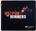 CANYON MP-5, Mouse pad,350X250X3MM, Multipandex,Gaming print, color box