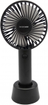 RealPower Ventilator Mobile Fan schwarz