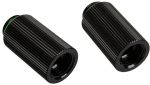 Bitspower Touchaqua Adapter gerade G1/4 Zoll AG auf G1/4 Zoll IG - 2er Pack, 30mm, schwarz