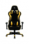 Gembird Gaming chair black-yellow