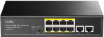 Cudy FS1010PG network switch Fast Ethernet (10/100) Power over Ethernet (PoE) Black