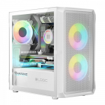 Logic Concept Portos ARGB Mini White Computer Case