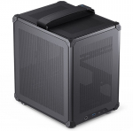 Jonsbo C6 Black mATX Case with Mesh Panels & Carrying Strap