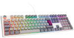 Ducky One 3 Mist Grey Fullsize Gaming Keyboard, RGB LED, MX Ergo Clear