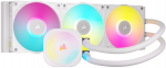 CORSAIR iCUE LINK TITAN 360 RX RGB AIO Liquid CPU Cooler - White