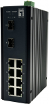 LevelOne Switch 10x GE IGU-1071 8x 1GbE,2x 2.5GbE SFP sw