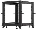 Lanberg OR01-6112-B rack cabinet 12U Freestanding rack Black