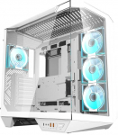 Darkflash DY470 computer case (white) + 4 fans