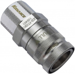 Koolance QD3 quick release straight female to 13/10mm, silver