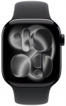 Apple Watch Series 11 (GPS) 42 mm Sort SmartWatch
