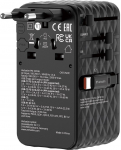 Verbatim Charge'n'Travel Adapter 70W 2C retractable black