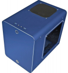 Raijintek METIS PLUS case, blue, acrylic side panel