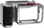Puluz Titanium Expansion Cage with Handle and Additional Connections for DJI Osmo Action 6