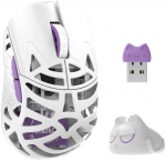 WL Mouse Beast Miao gaming mouse, Omron optical switches - white