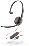 Plantronics Headphones Blackwire C3210 USB-A